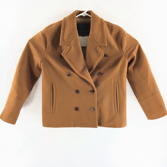 J. Crew Jackets & Blazers - J. Crew Melton Wool Peacoat